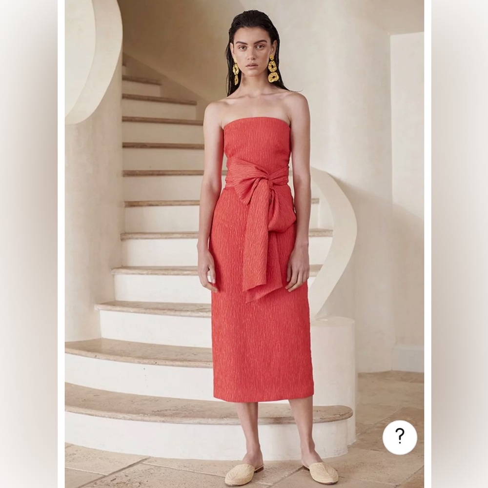 Rebecca Vallance Coral Midi Dress